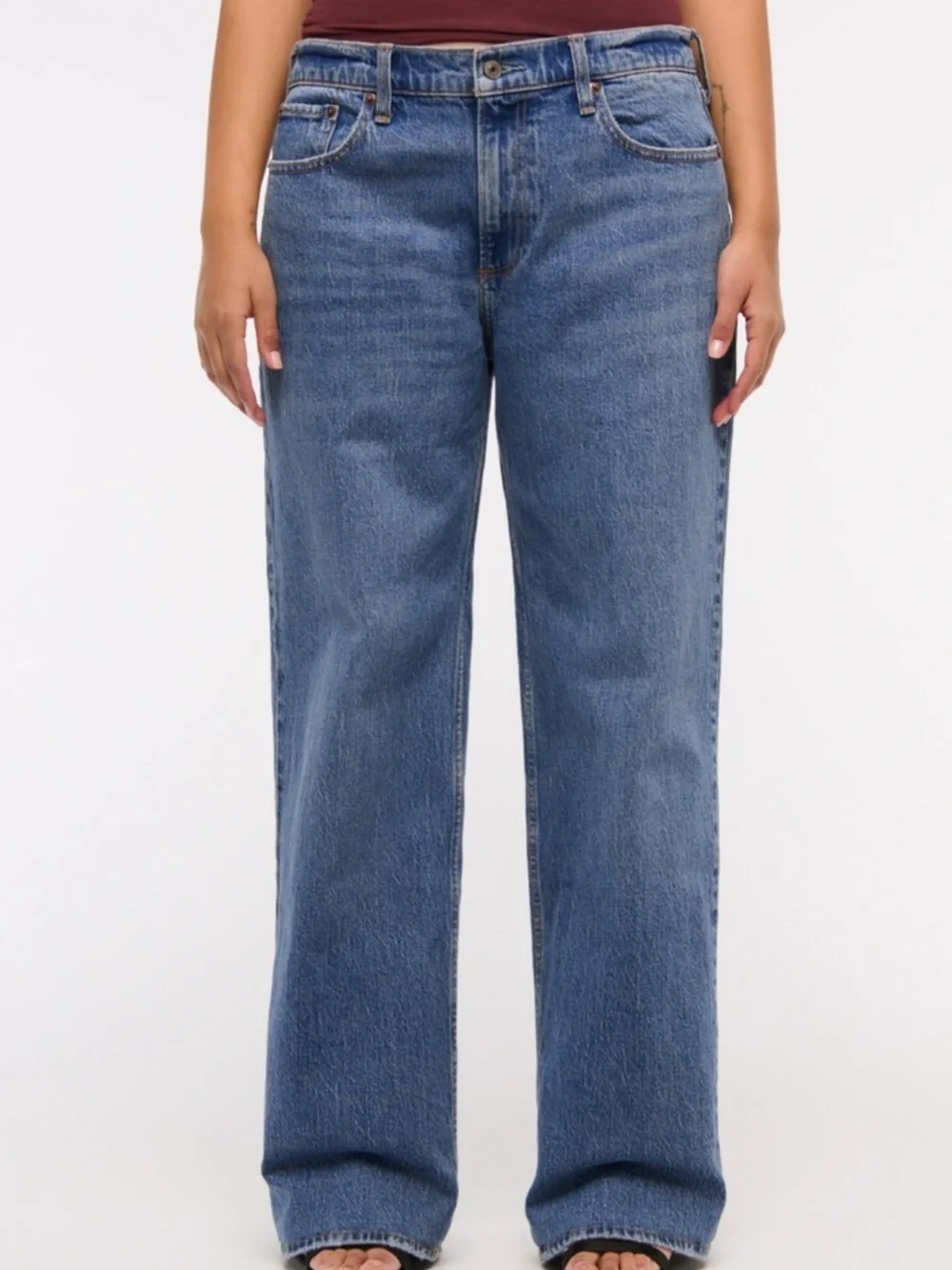 Abercrombie & Fitch Low Rise Baggy Jean